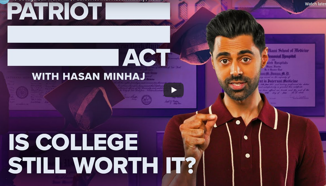 Is College Still Worth It? | Patriot Act with Hasan Minhaj